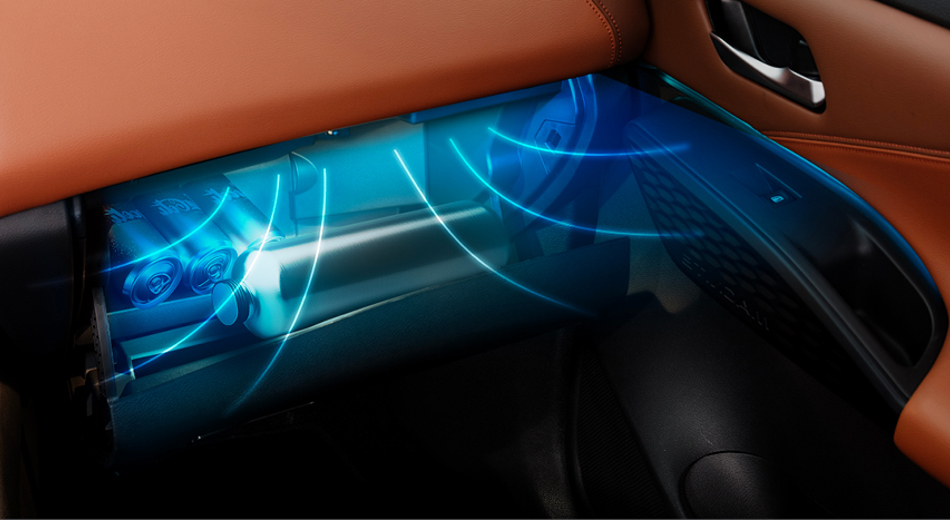 COOLED GLOVE COMPARTMENT-Vehicle Feature Image