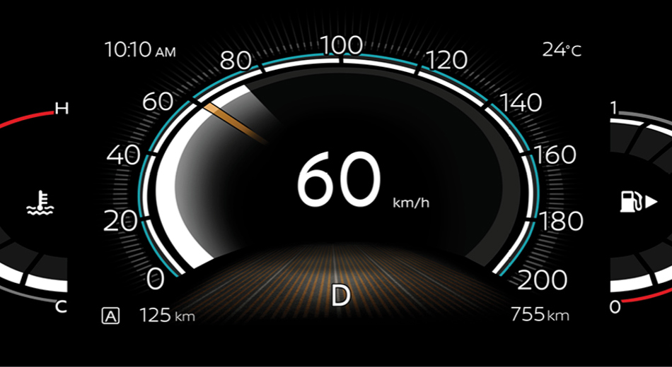 ALL YOUR DRIVER INFO AT A GLANCE -Vehicle Feature Image