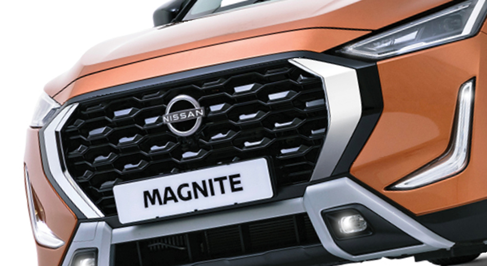 DOMINATING FRONT GRILLE WITH FOG LIGHTS -Vehicle Feature Image